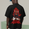 back view mockup of a man wearing an oversized tee m26648 14