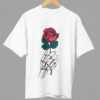 mockup of an oversized t shirt placed on a wooden hanger m38914 18 2