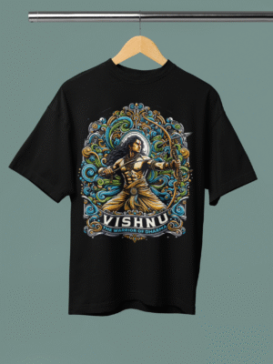Hindu deity Vishnu Black