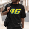 oversized t shirt mockup featuring a bearded man with sunglasses m252281