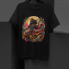 mockup of a crewneck tee from bella canvas hanging in a minimalist setting m37612 1 16