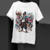 mockup of a crewneck tee from bella canvas hanging in a minimalist setting m37612 4