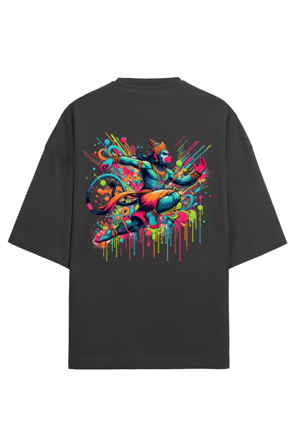 Hanuman Axe Terry Oversized T-Shirt