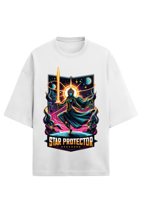Indian Godess Terry Oversized T-Shirt - Image 4