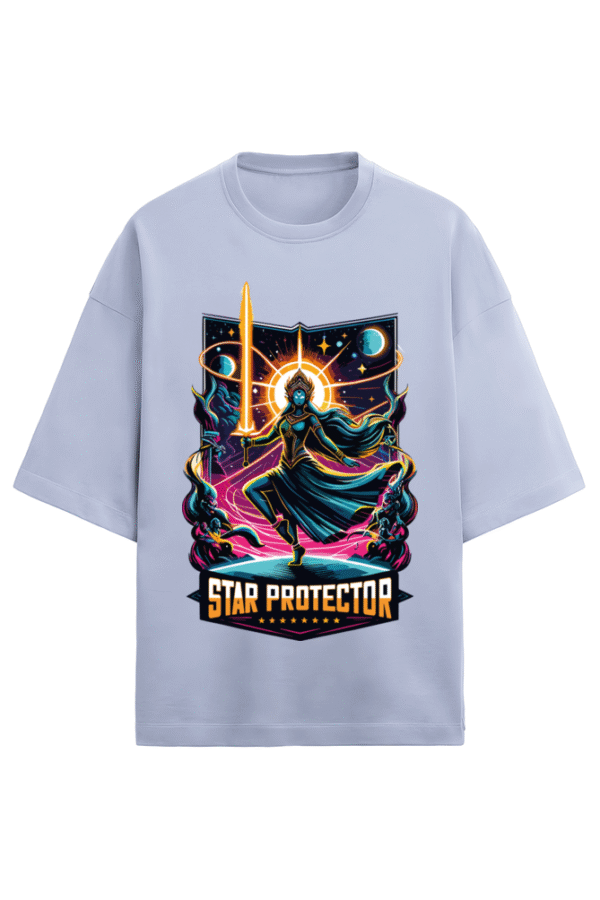 Indian Godess Terry Oversized T-Shirt - Image 2
