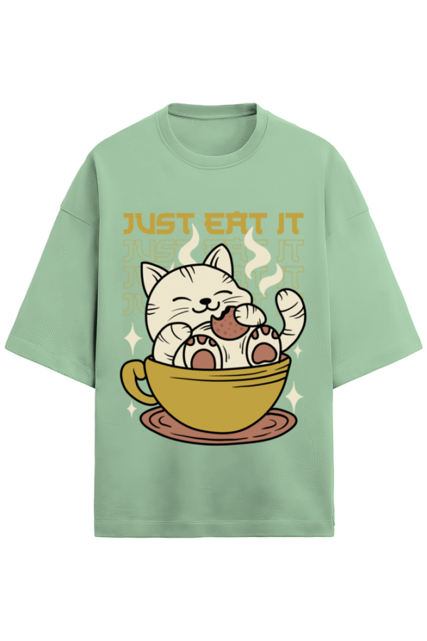 Hungry Cat Terry Oversized T-Shirt