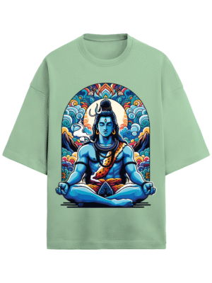 Shiva Unisex Terry Oversized T-Shirt