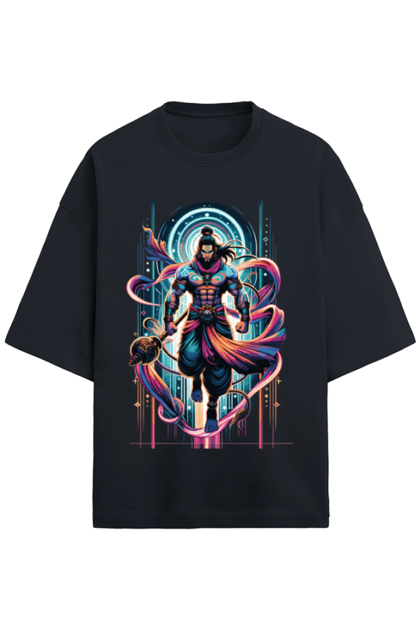 Hanuman Unisex Terry Oversized T-Shirt