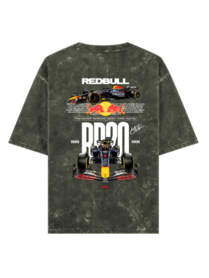 Red Bull F1 Acid Wash Oversized T-Shirt