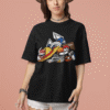 stanley stella t shirt mockup featuring a woman with a boho style m36869