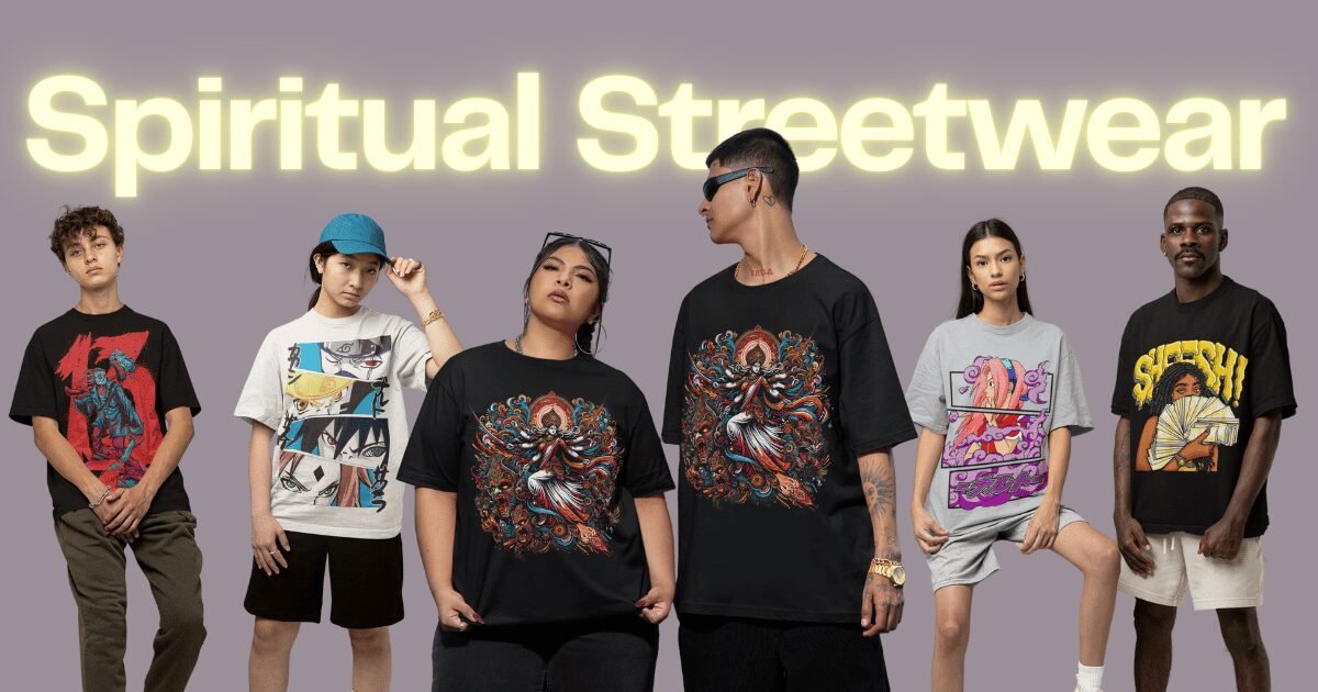 MyTeeLook spiritual streetwear oversized t-shirt